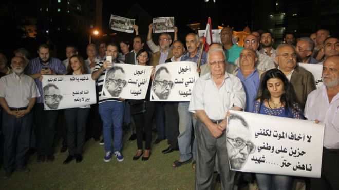صدمت الاوساط الثقافية والصحفية والسياسية الأردنية بجريمة اغتيال حتر